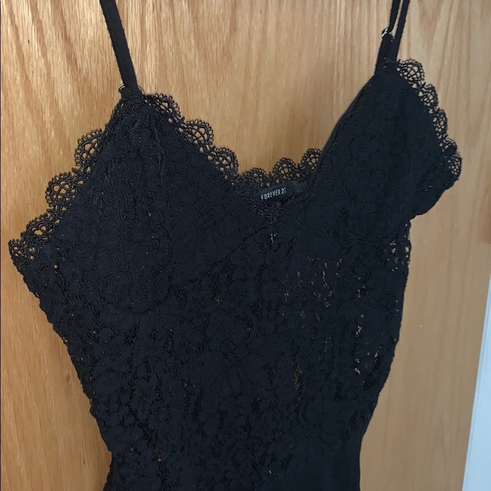 Black Lace Lingerie/Bodysuit